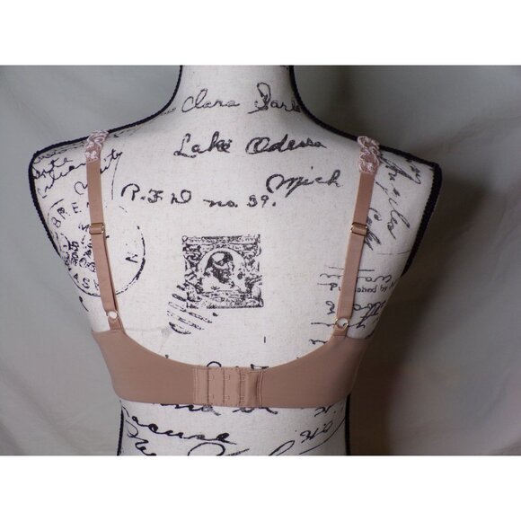 🆕 NATORI Pure Luxe Full UW T-Shirt Bra 36DDD Tan Dark Beige #732080 - Picture 4 of 6